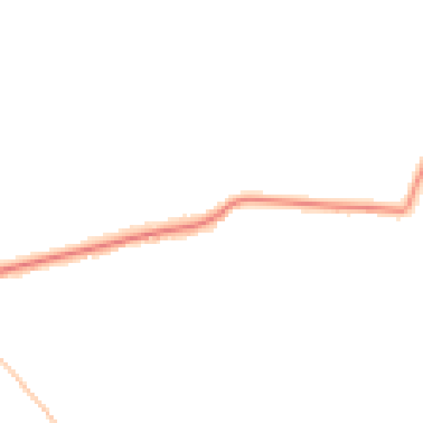 Night-time road noise heatmap for GU3 2BT