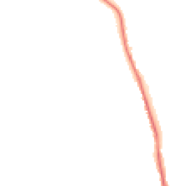 Night-time road noise heatmap for GU3 3FA