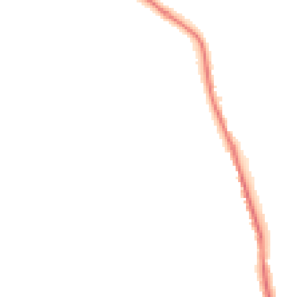 Night-time road noise heatmap for GU3 3FD