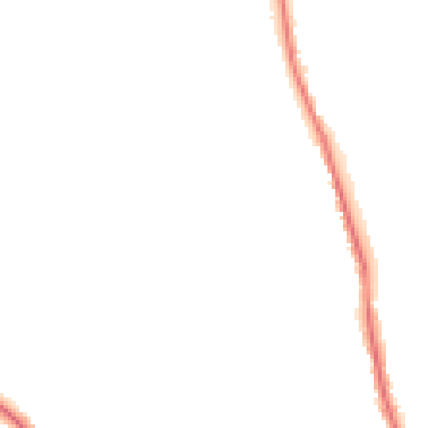 Night-time road noise heatmap for GU3 3HP