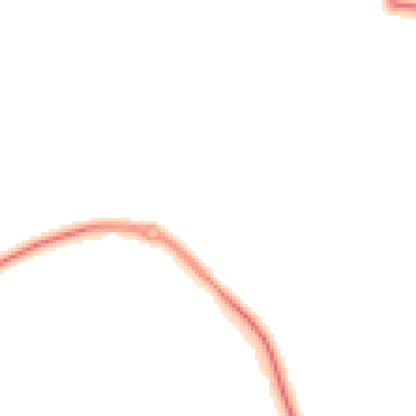 Night-time road noise heatmap for GU3 3PB