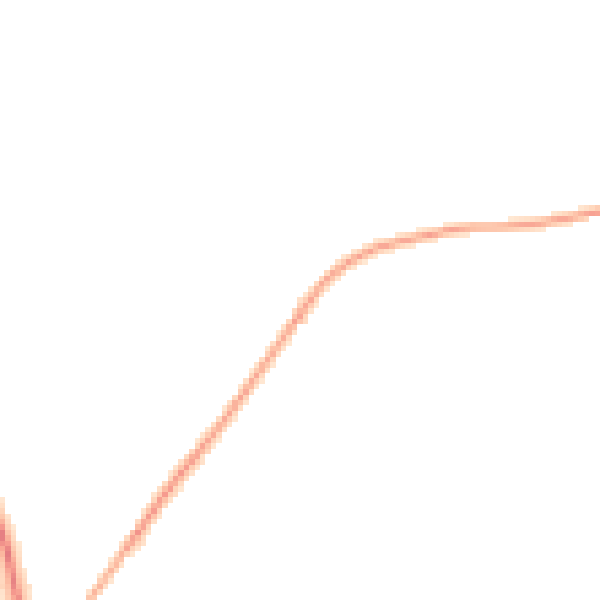 Night-time road noise heatmap for GU3 3QF