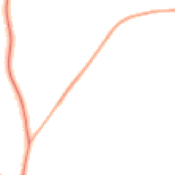 Night-time road noise heatmap for GU3 3QG