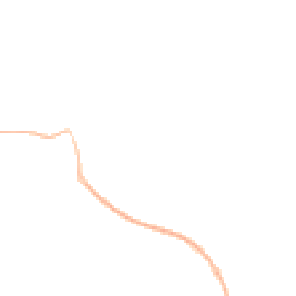 Night-time road noise heatmap for GU4 7BG