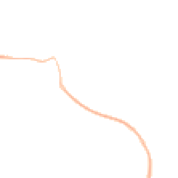 Night-time road noise heatmap for GU4 7BJ