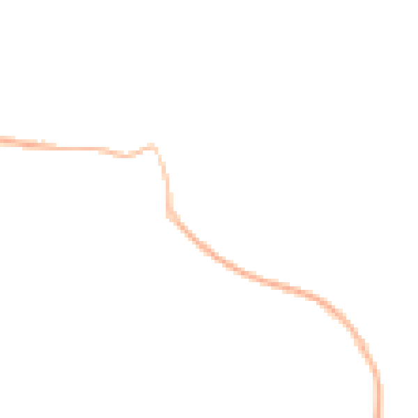Night-time road noise heatmap for GU4 7BL