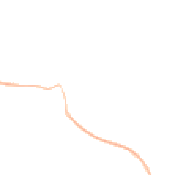 Night-time road noise heatmap for GU4 7BN