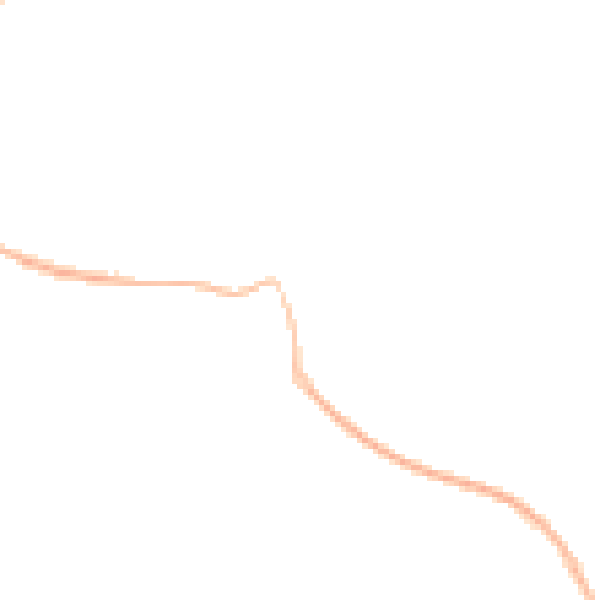 Night-time road noise heatmap for GU4 7BP