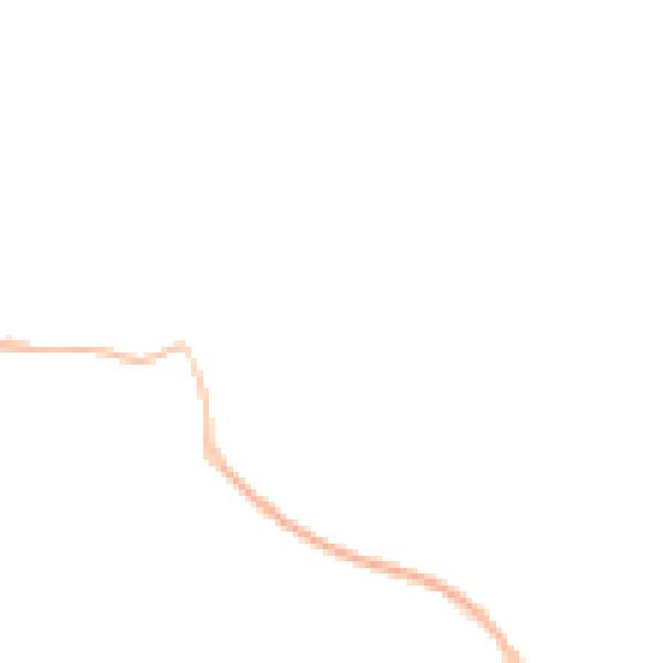 Night-time road noise heatmap for GU4 7BQ