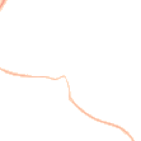 Night-time road noise heatmap for GU4 7BT