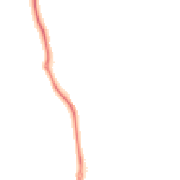 Night-time road noise heatmap for GU4 7NS