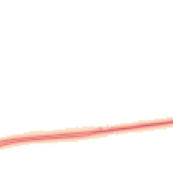 Night-time road noise heatmap for GU4 7SE