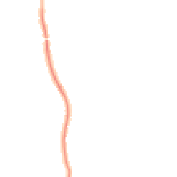 Night-time road noise heatmap for GU4 7SZ