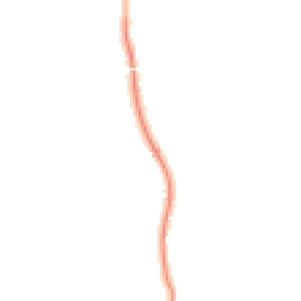 Night-time road noise heatmap for GU4 7TD