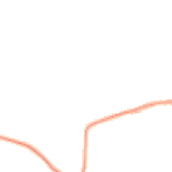 Night-time road noise heatmap for GU4 8BA