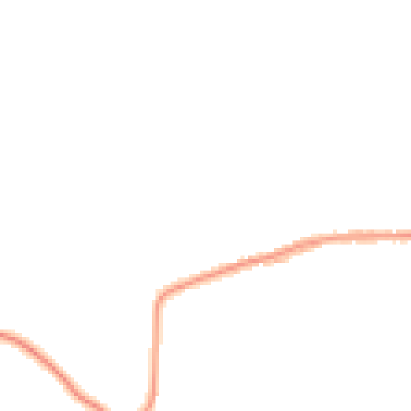 Night-time road noise heatmap for GU4 8BB