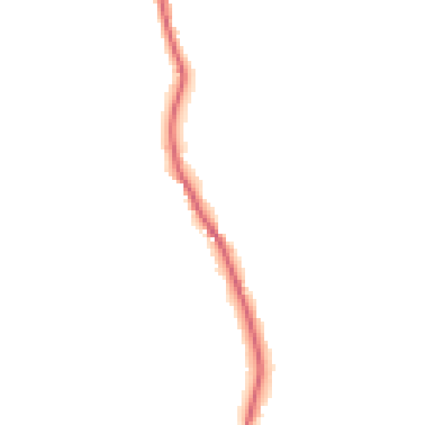 Night-time road noise heatmap for GU4 8BJ