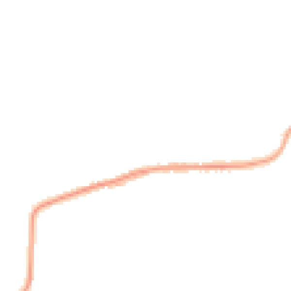 Night-time road noise heatmap for GU4 8DZ