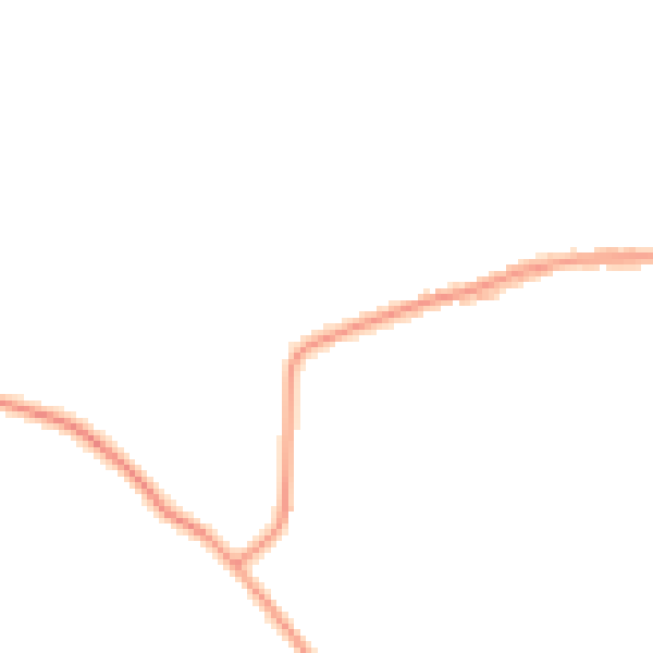 Night-time road noise heatmap for GU4 8LN