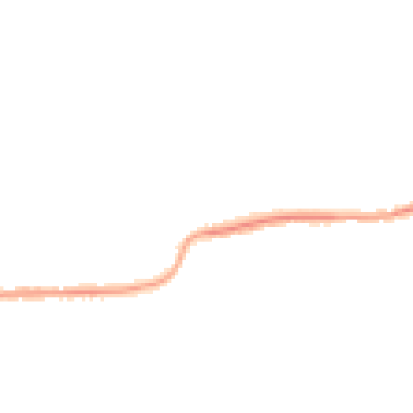 Night-time road noise heatmap for GU4 8NF