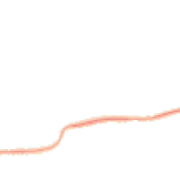 Night-time road noise heatmap for GU4 8NJ