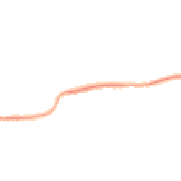Night-time road noise heatmap for GU4 8NR