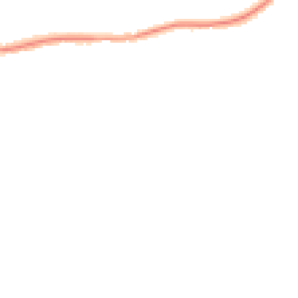 Night-time road noise heatmap for GU4 8QP