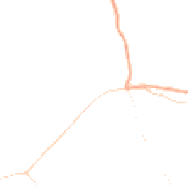 Daytime road noise heatmap for GU4 8QU