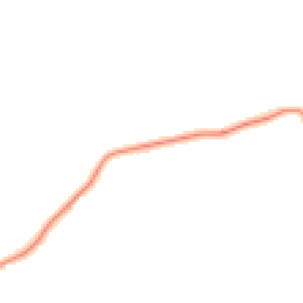 Night-time road noise heatmap for GU4 8RR