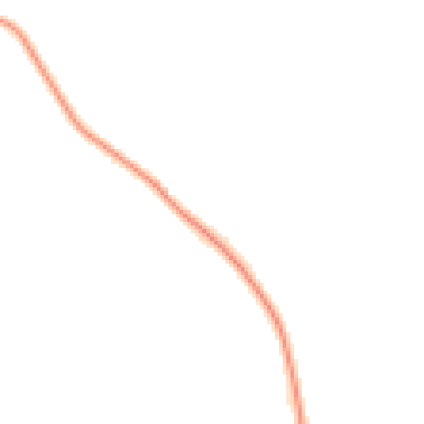 Night-time road noise heatmap for GU5 0SZ