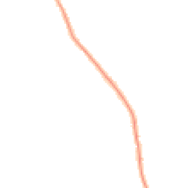 Night-time road noise heatmap for GU5 0UH