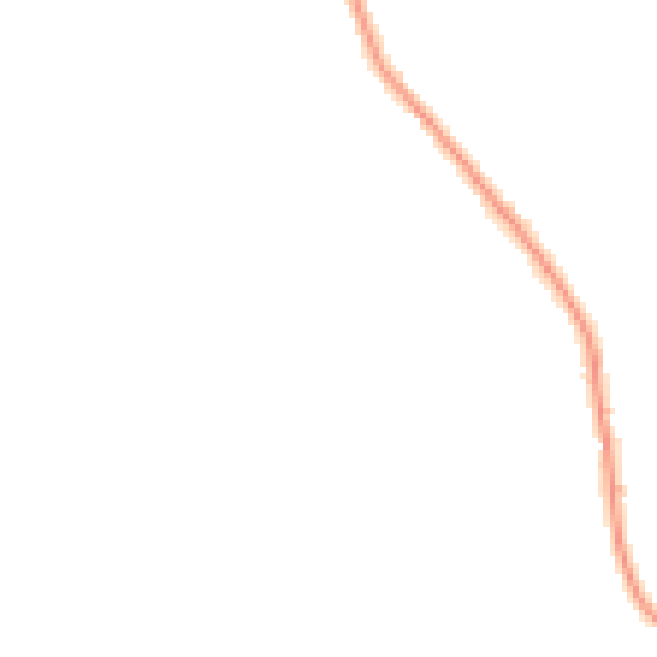 Night-time road noise heatmap for GU5 0UT