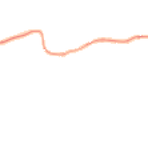 Night-time road noise heatmap for GU5 9AJ