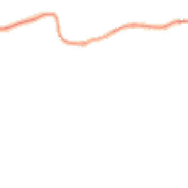 Night-time road noise heatmap for GU5 9AT