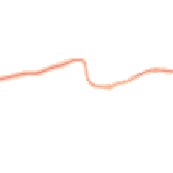 Night-time road noise heatmap for GU5 9AY