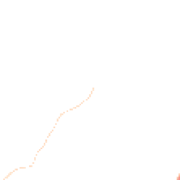 Daytime road noise heatmap for GU5 9EP