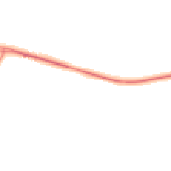 Night-time road noise heatmap for GU5 9JD