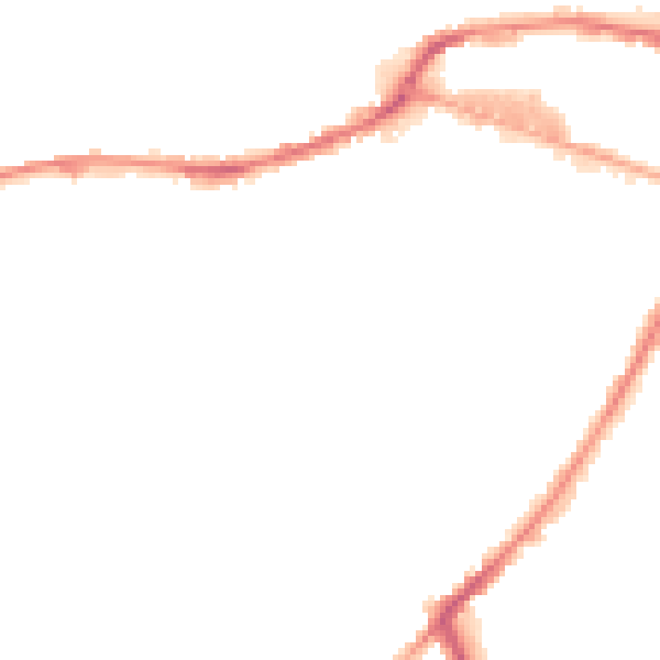 Night-time road noise heatmap for HD1 3SE