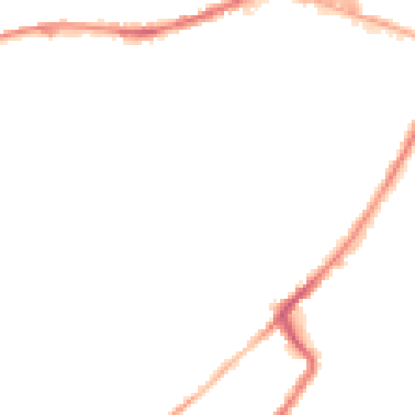 Night-time road noise heatmap for HD1 3SL