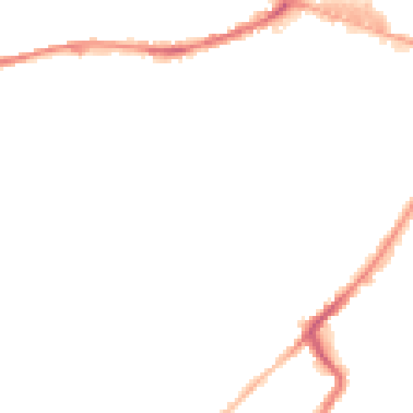 Night-time road noise heatmap for HD1 3SN
