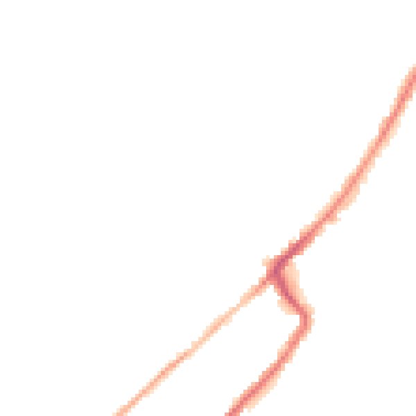 Night-time road noise heatmap for HD1 3UA