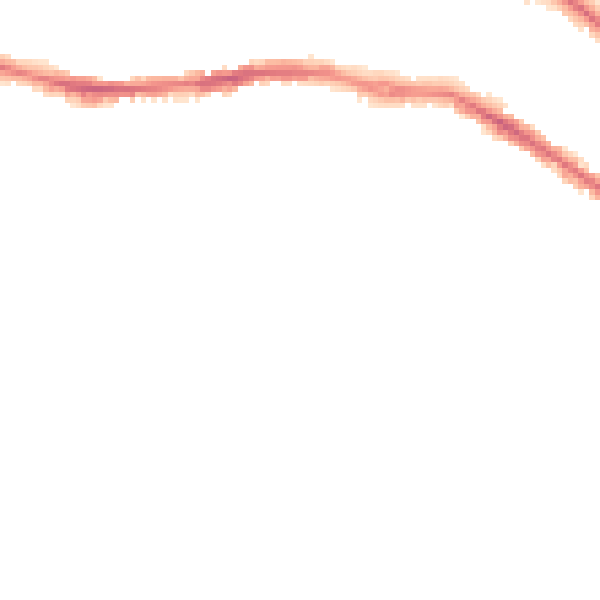 Night-time road noise heatmap for HD1 4HX