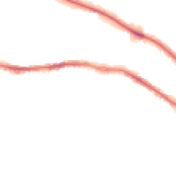 Night-time road noise heatmap for HD1 4LH