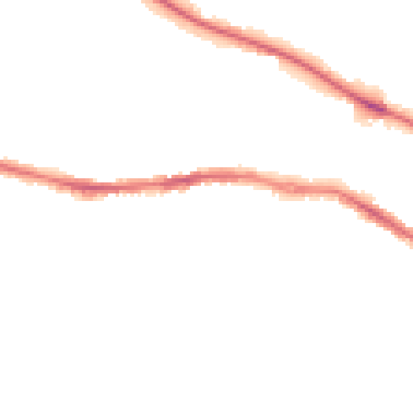 Night-time road noise heatmap for HD1 4LL