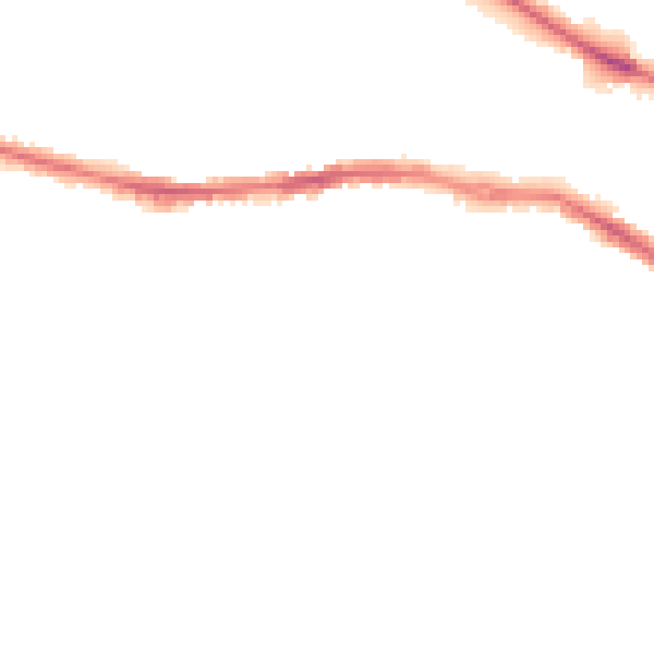 Night-time road noise heatmap for HD1 4LX