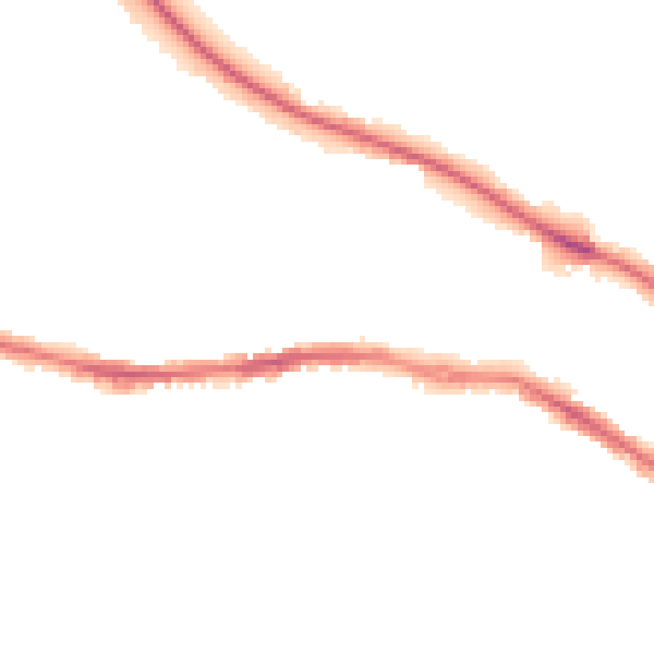 Night-time road noise heatmap for HD1 4NU