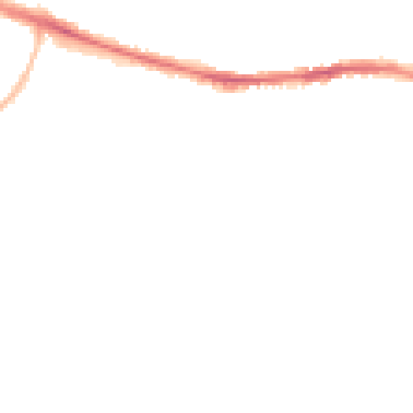 Night-time road noise heatmap for HD1 4QG