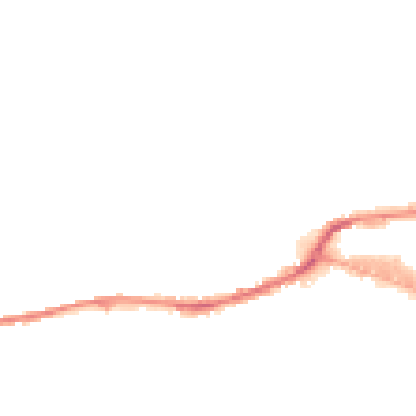 Night-time road noise heatmap for HD1 4RT
