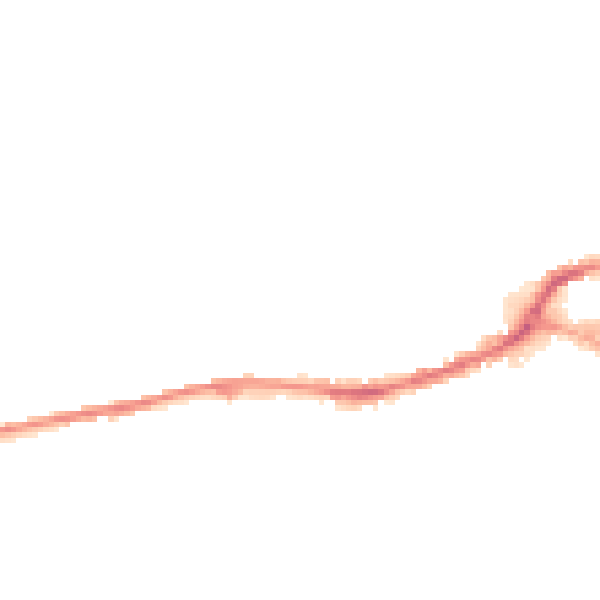 Night-time road noise heatmap for HD1 4SG