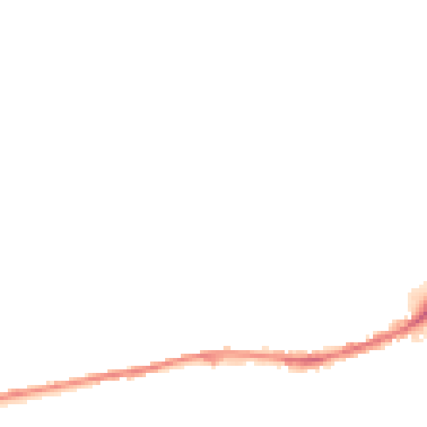 Night-time road noise heatmap for HD1 4SN